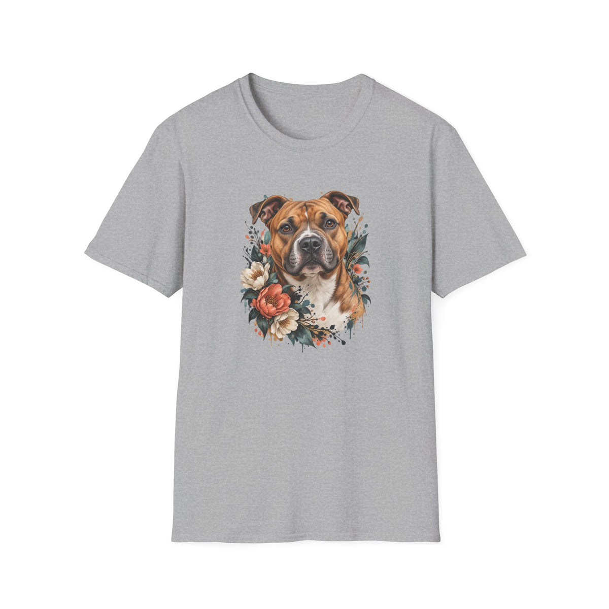Floral Dog Portrait