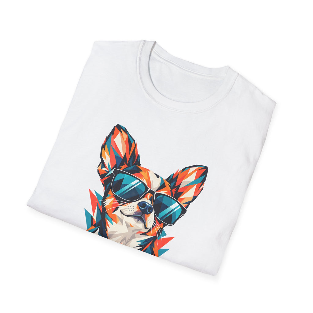 Geometric Dog Portrait