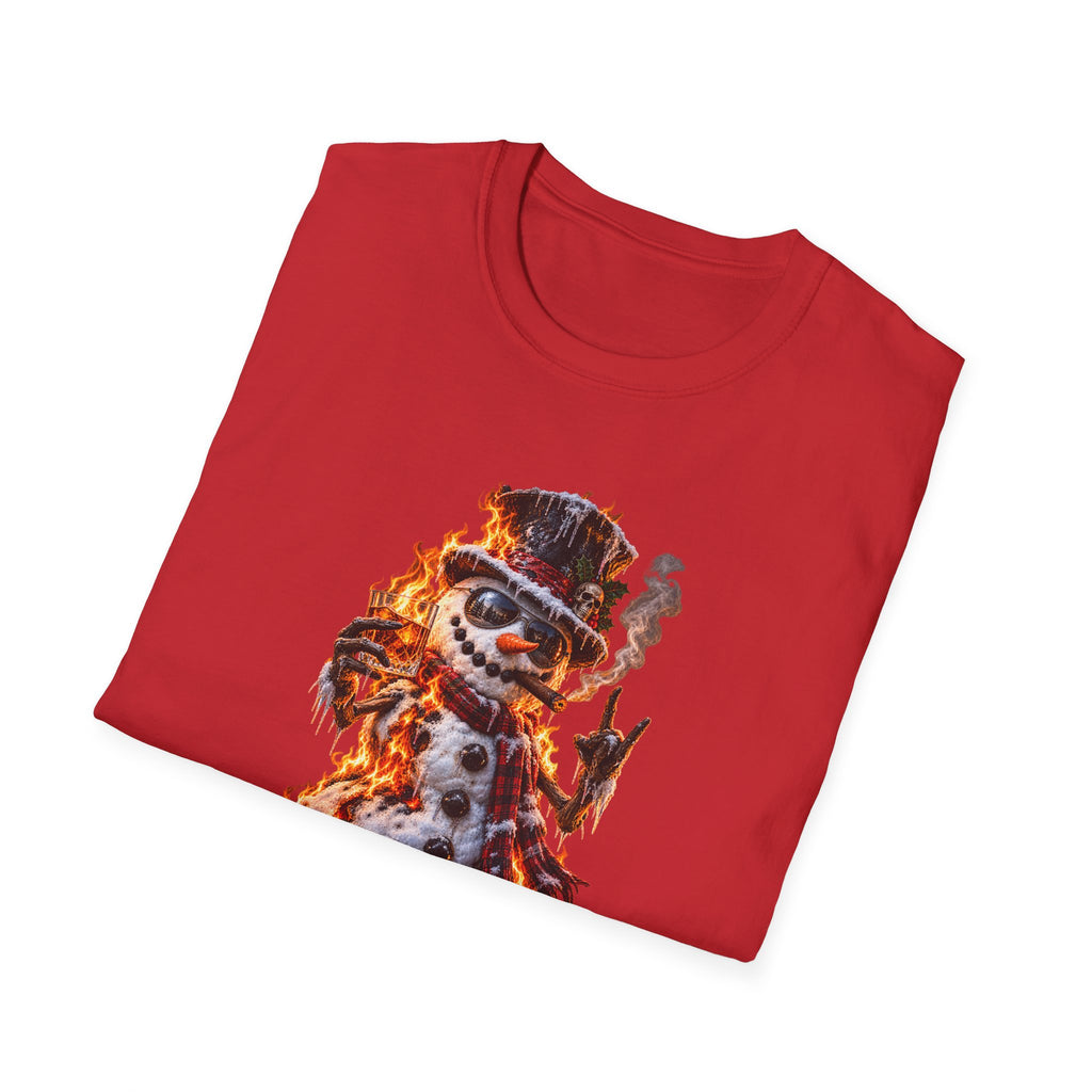 Burning Snowman