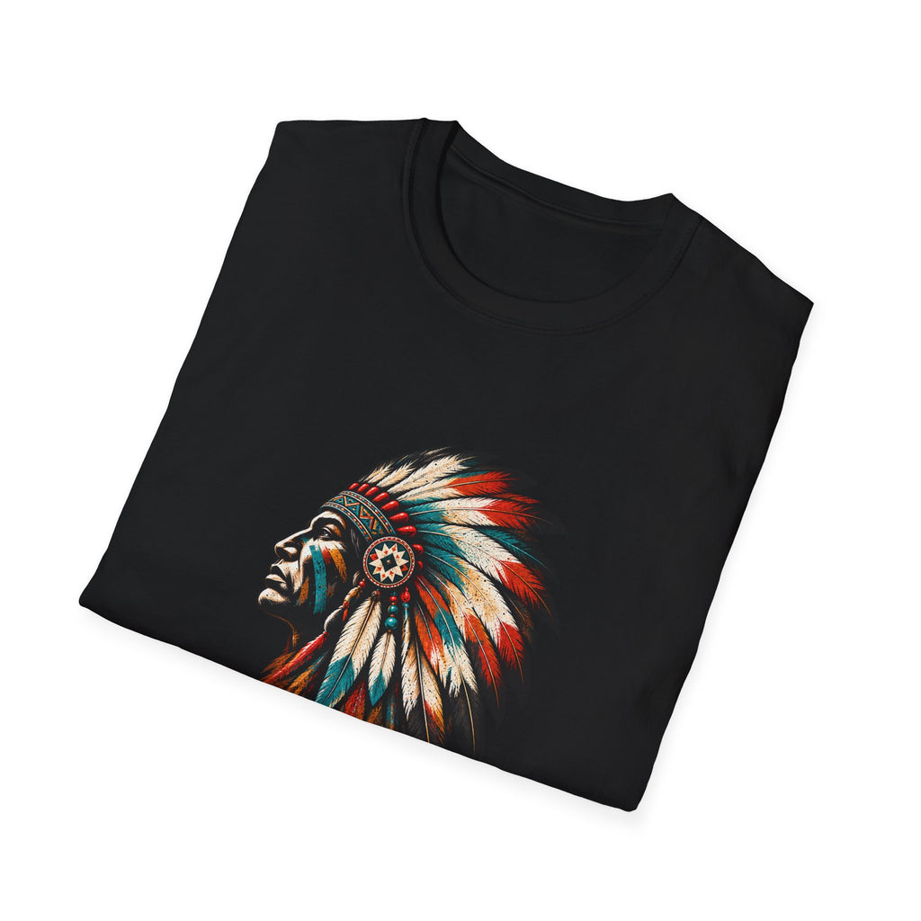 Native American Headress Portrait
