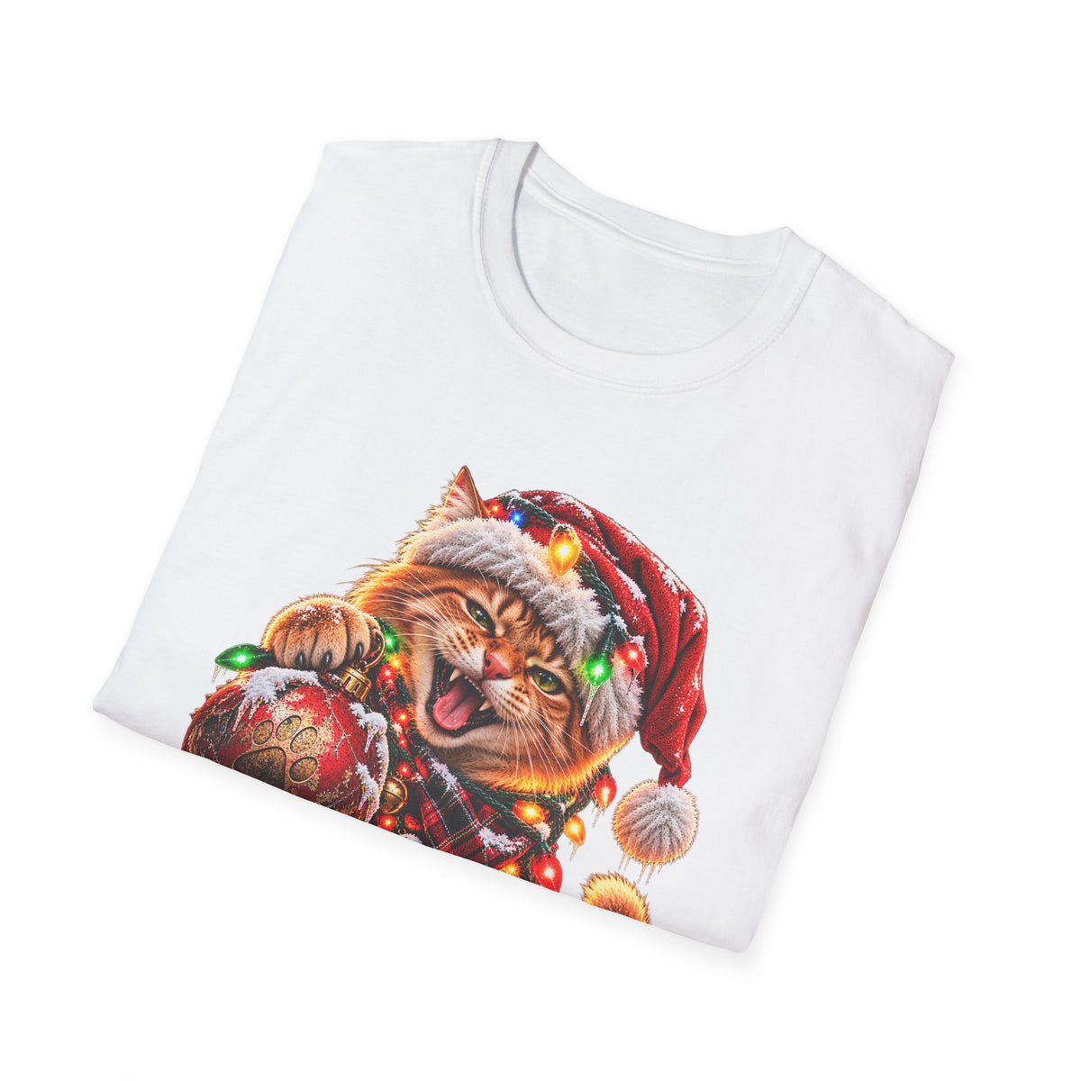 Merry Meow Christmas T-Shirt