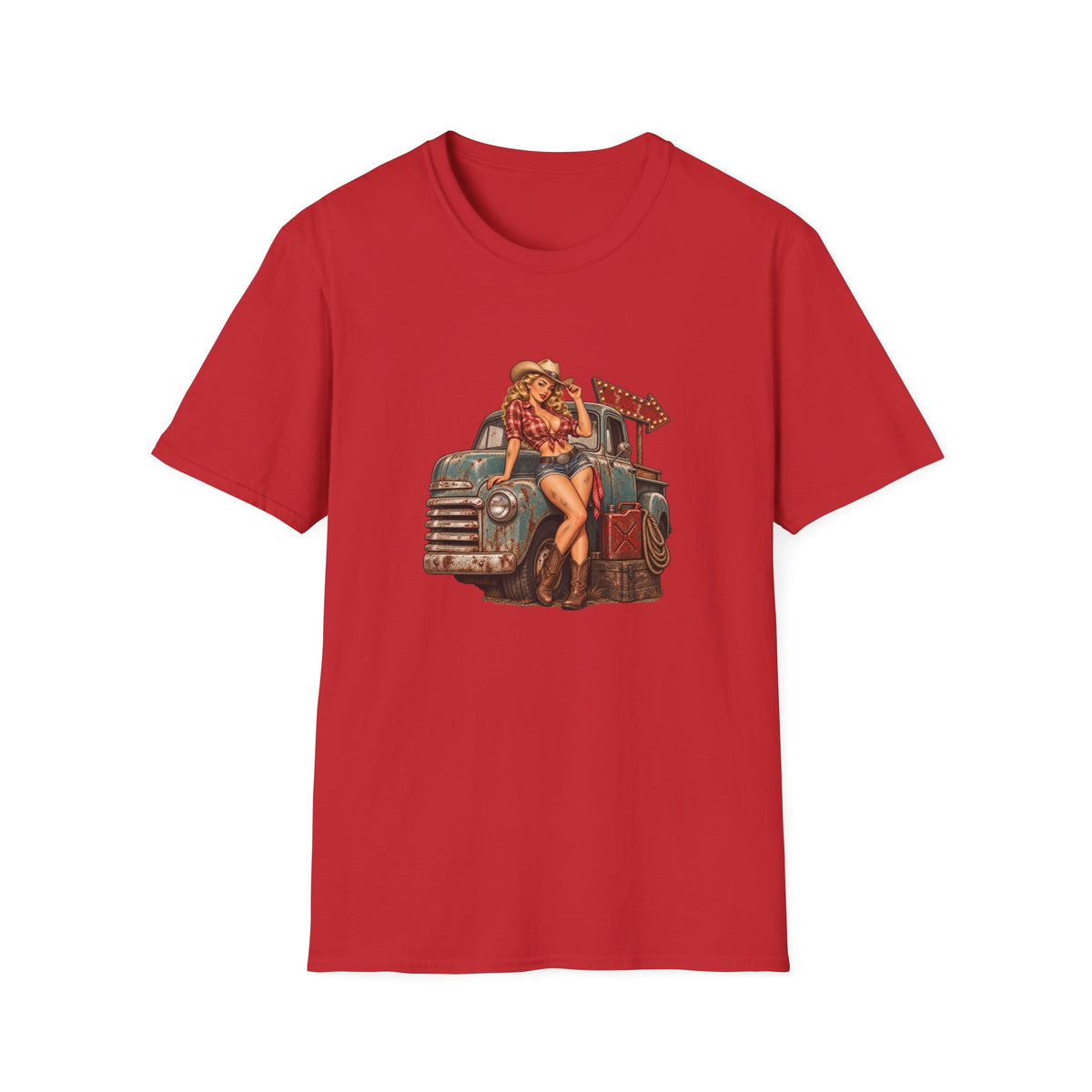 Vintage Truck Girl