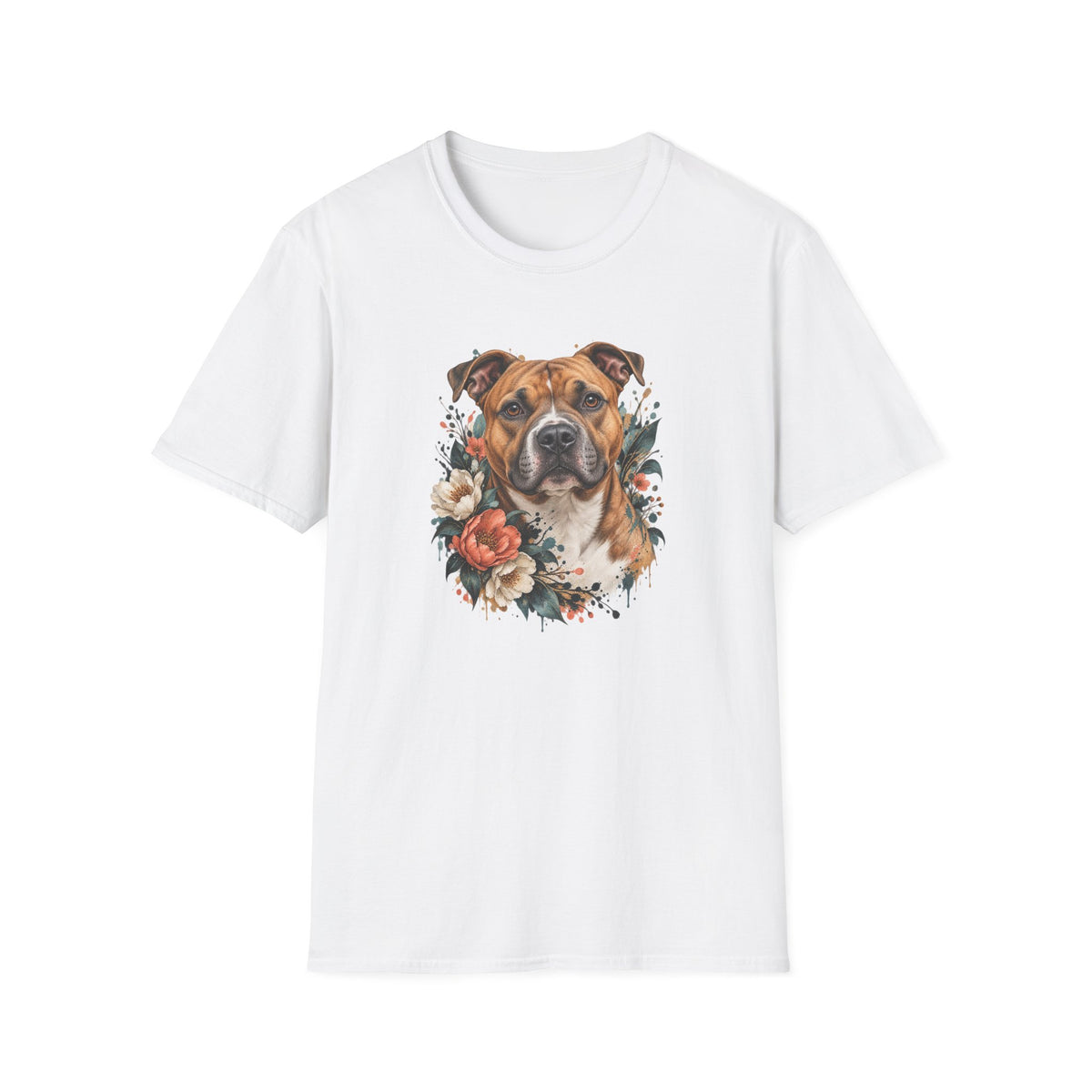 Floral Dog Portrait
