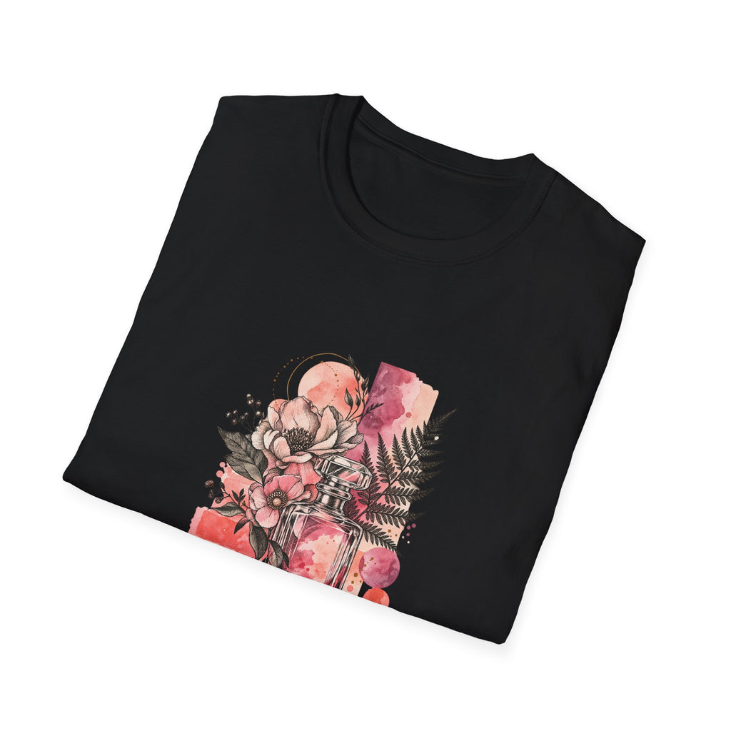 Floral & Bottle Illustration