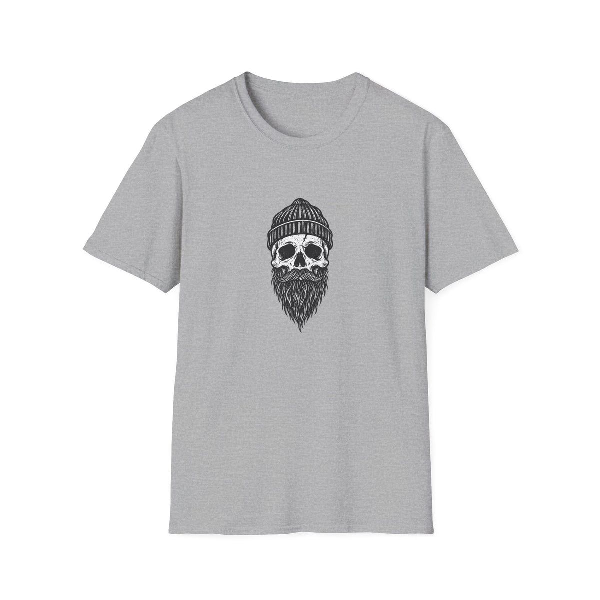 Skull with Beard and Hat