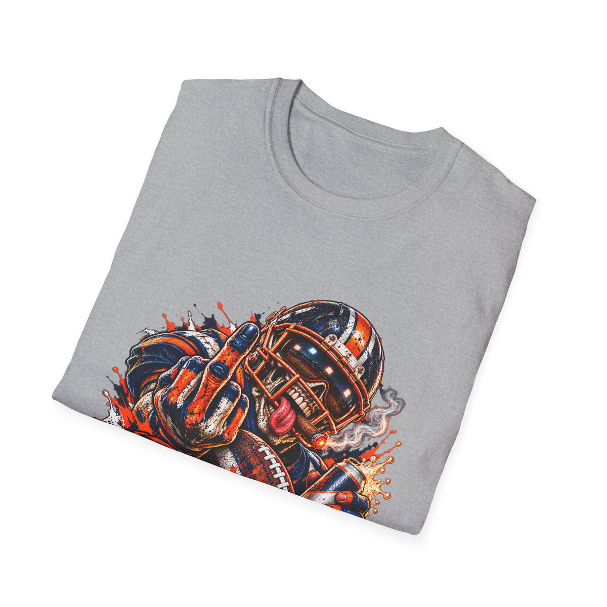 Denver Illustration T-Shirt — Unisex Softstyle T-Shirt