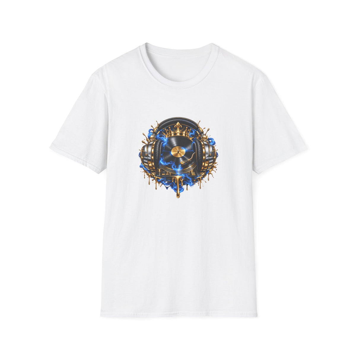 DJ Crown Headphones Vinyl