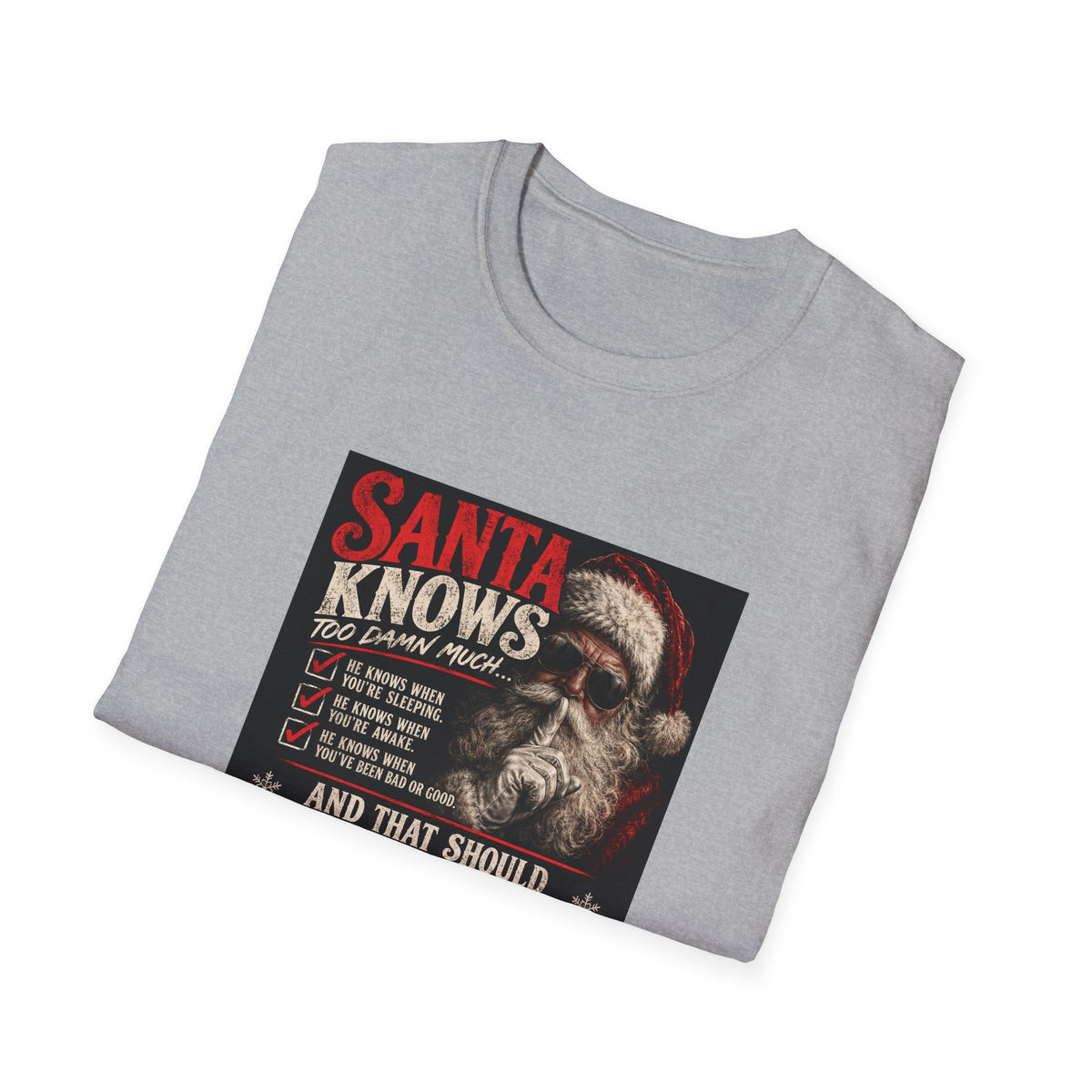 Santa Knows Too Damn Much