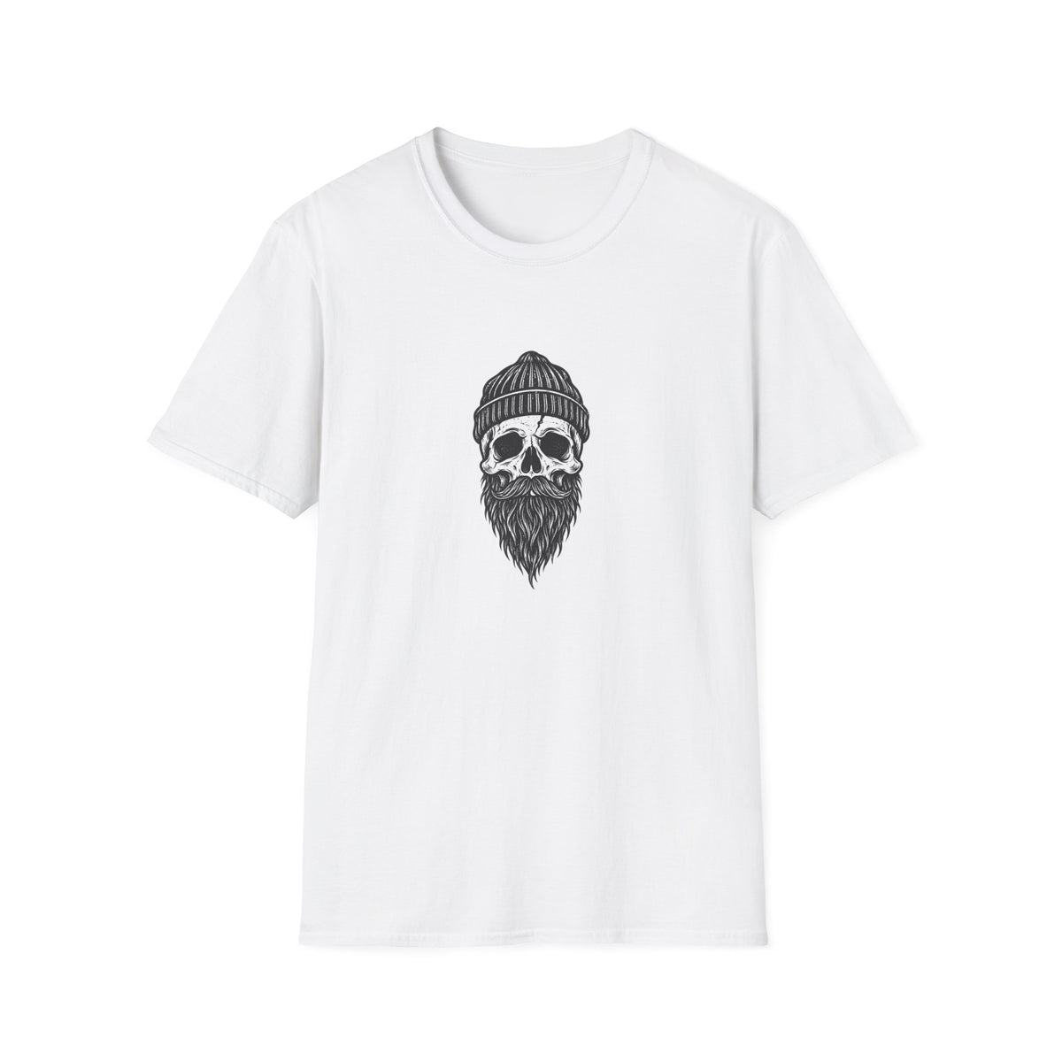 Skull with Beard and Hat