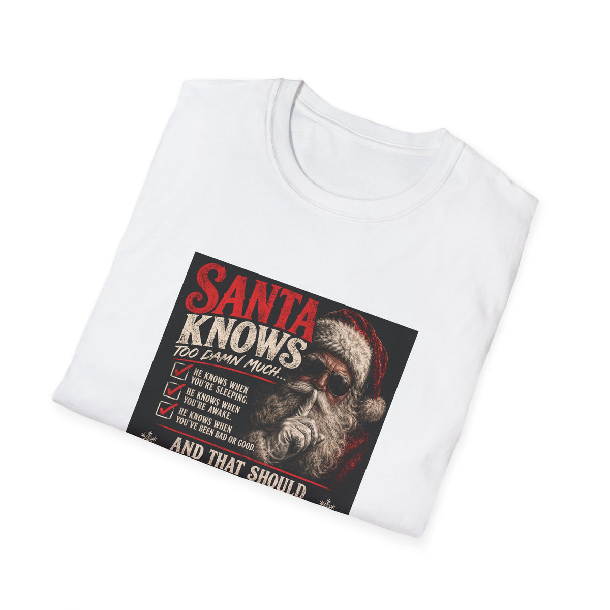 Santa Knows Too Damn Much