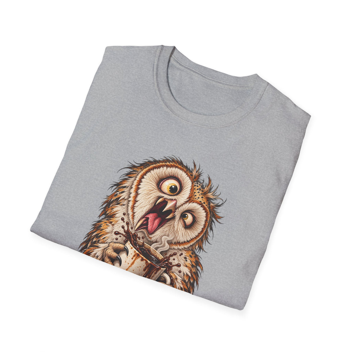 Crazy Owl with Coffee