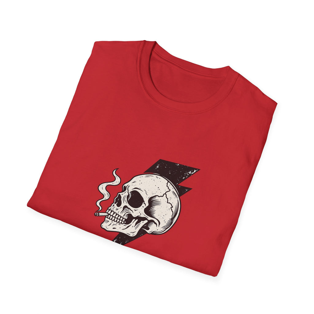 Skull with Lightning Bolt