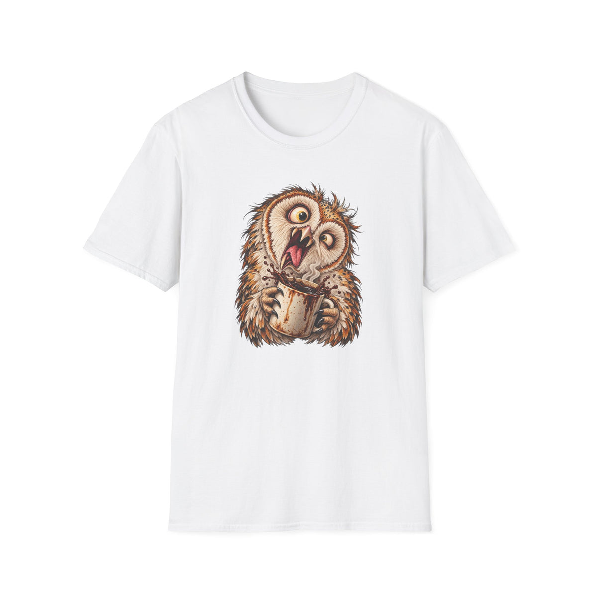 Crazy Owl with Coffee