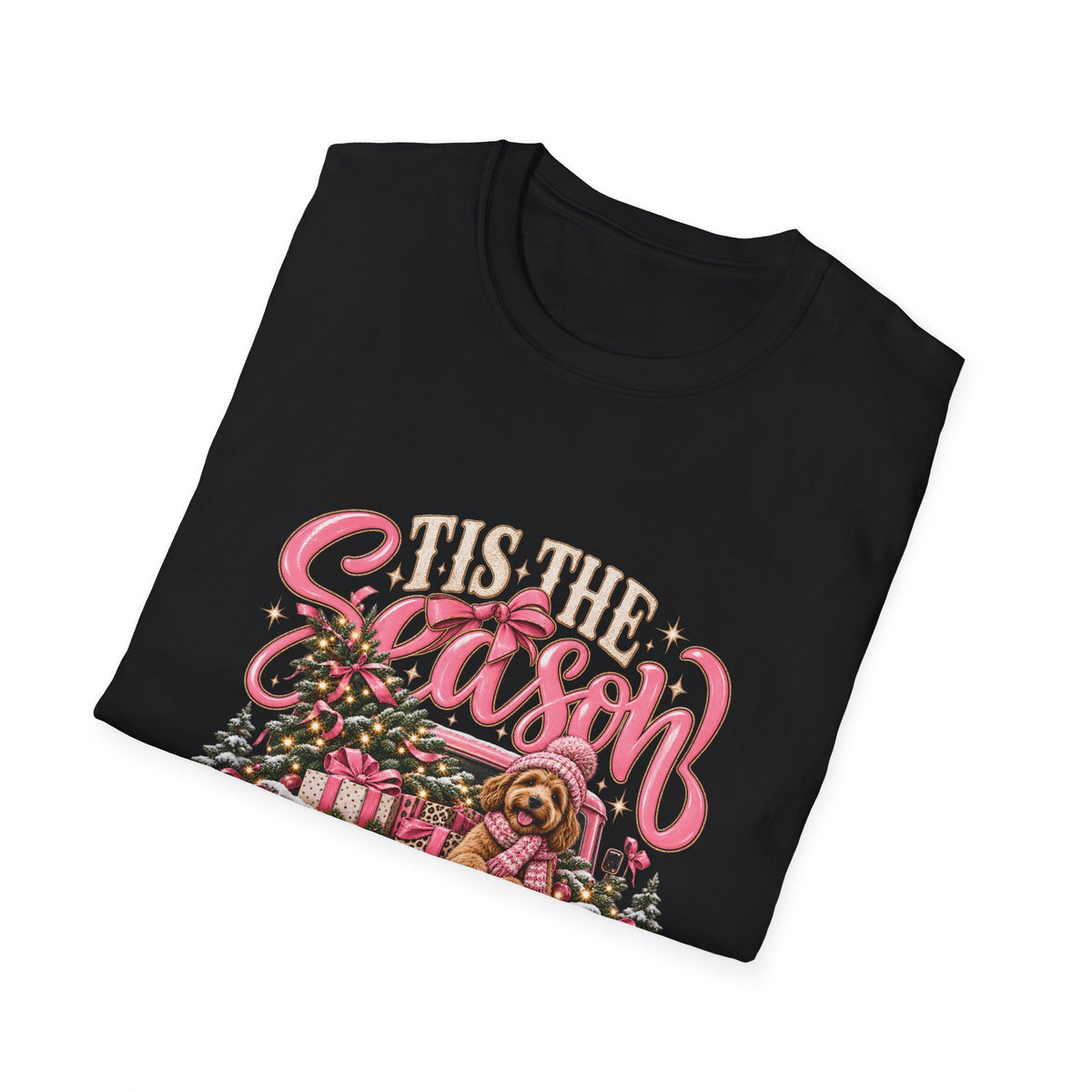 Tis The Season Dog Truck T-Shirt