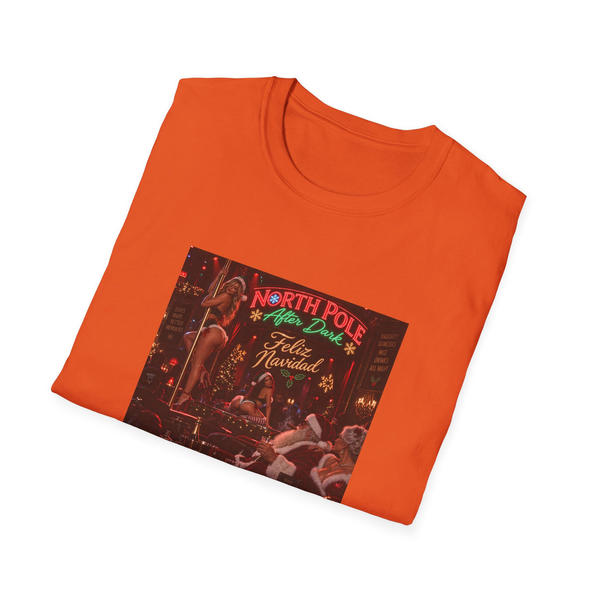 North Pole After Dark Feliz Navidad