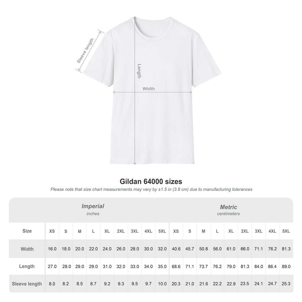 Denver Illustration T-Shirt — Unisex Softstyle T-Shirt