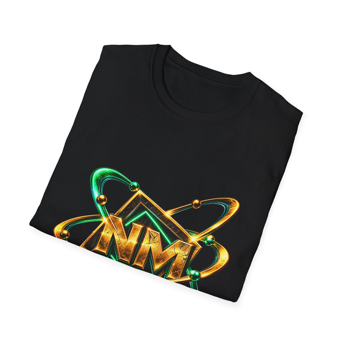 Atomic Emblem T-Shirt — Unisex Softstyle T-Shirt