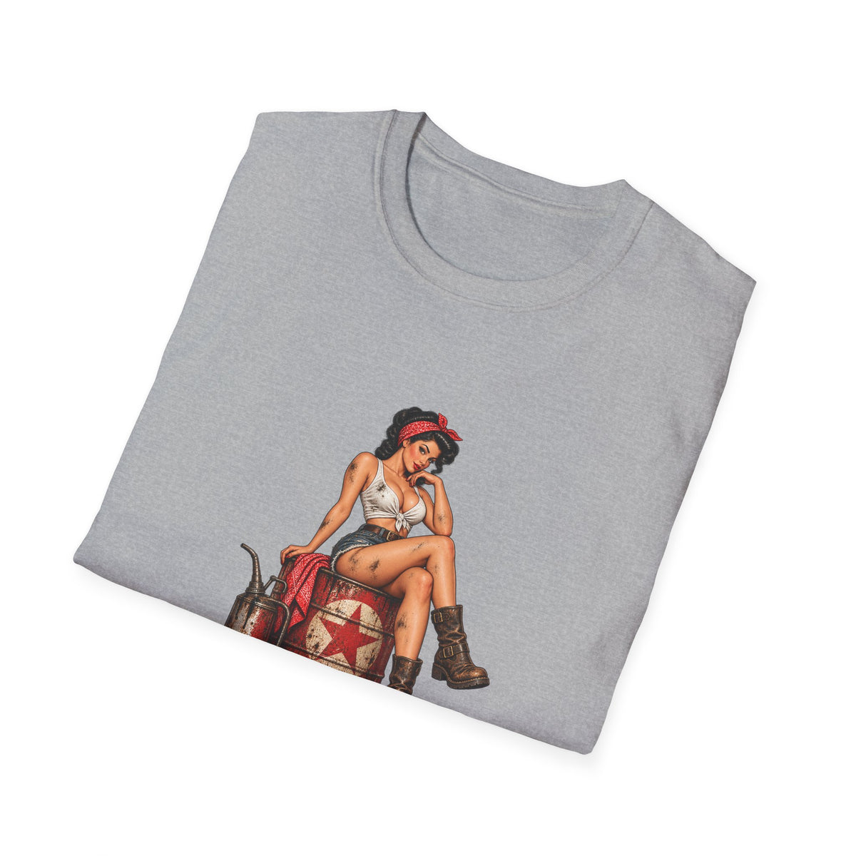 Vintage Pin-Up Illustration