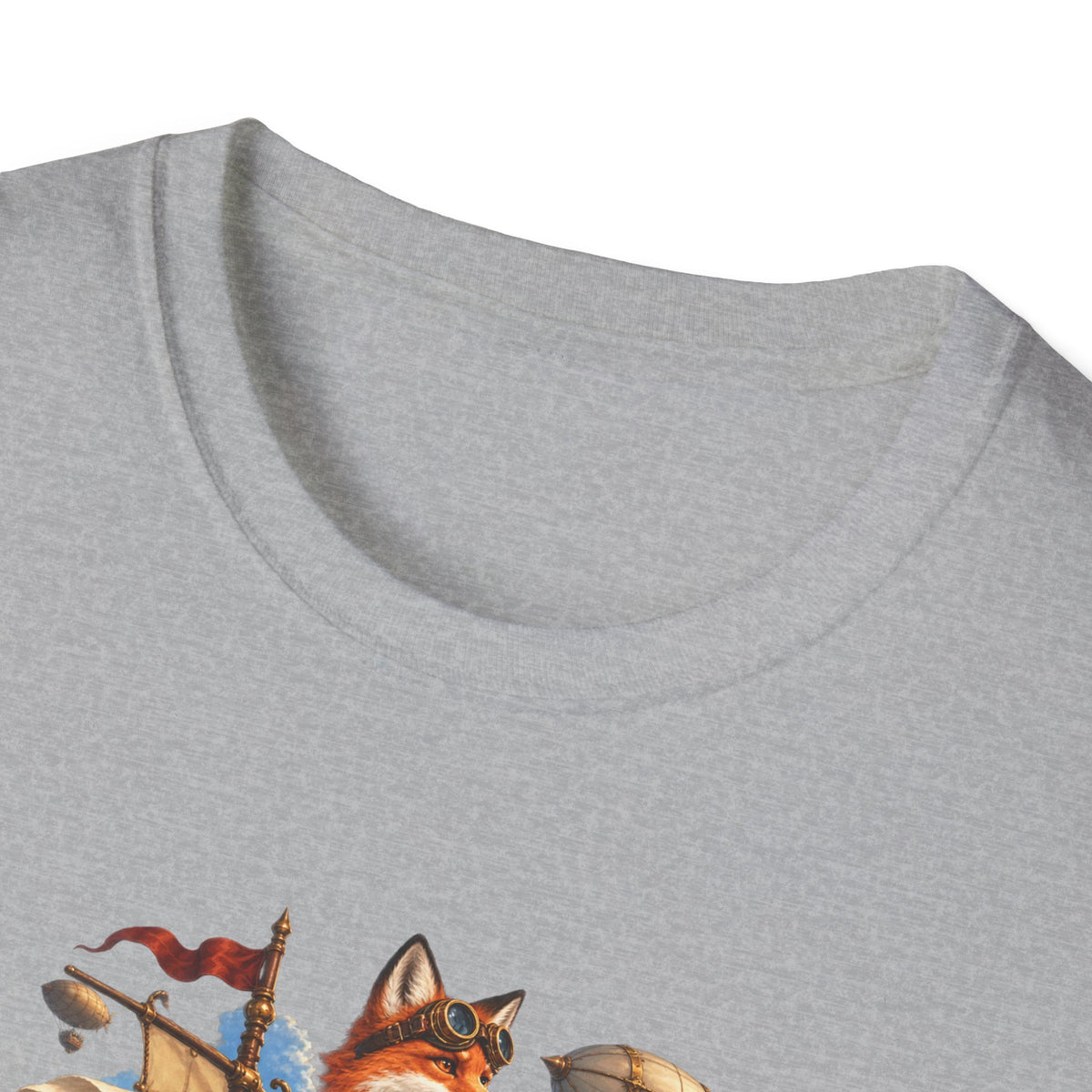 Steampunk Fox Airship Pilot