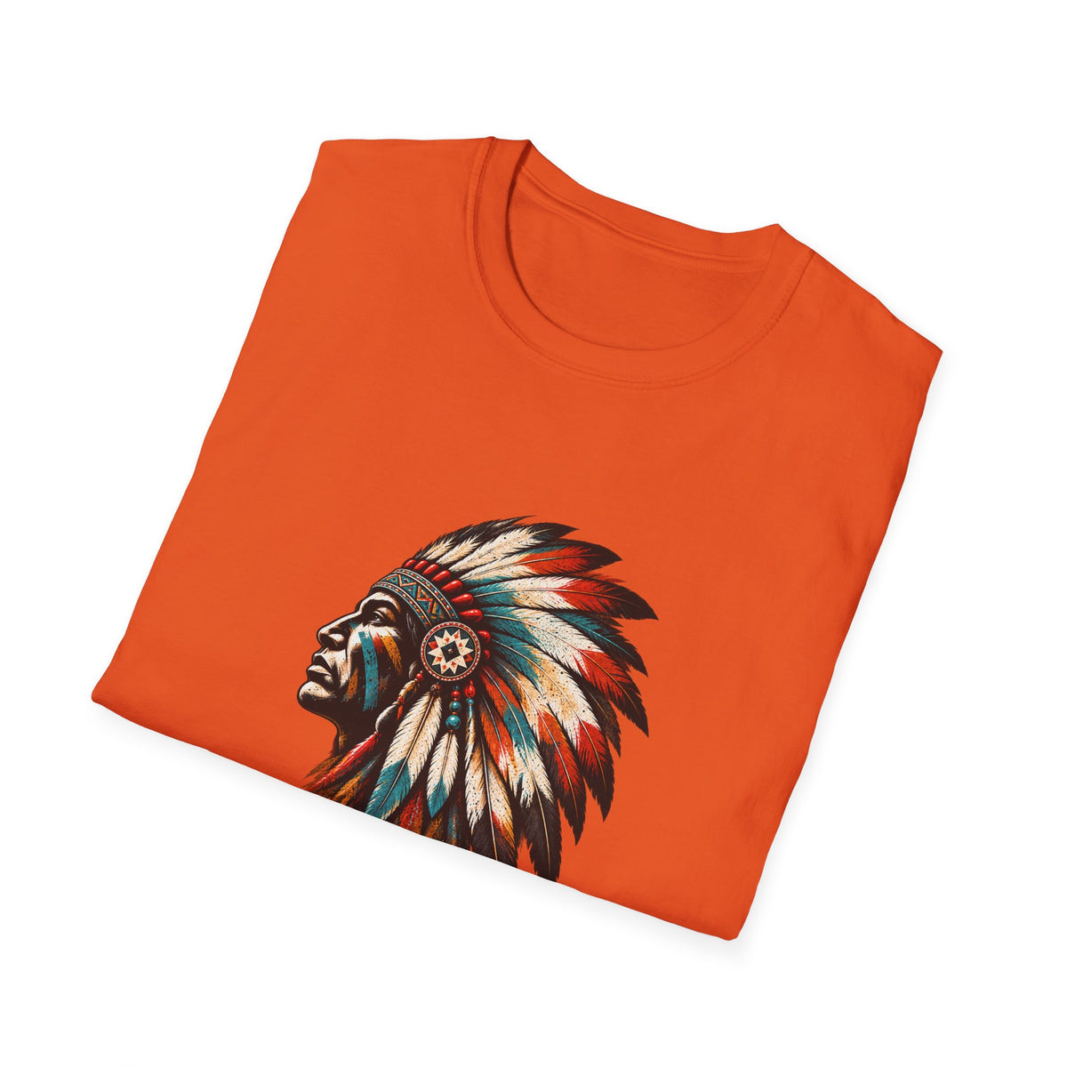 Native American Headress Portrait