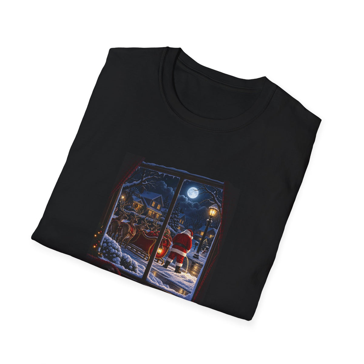 Winter Night Scene