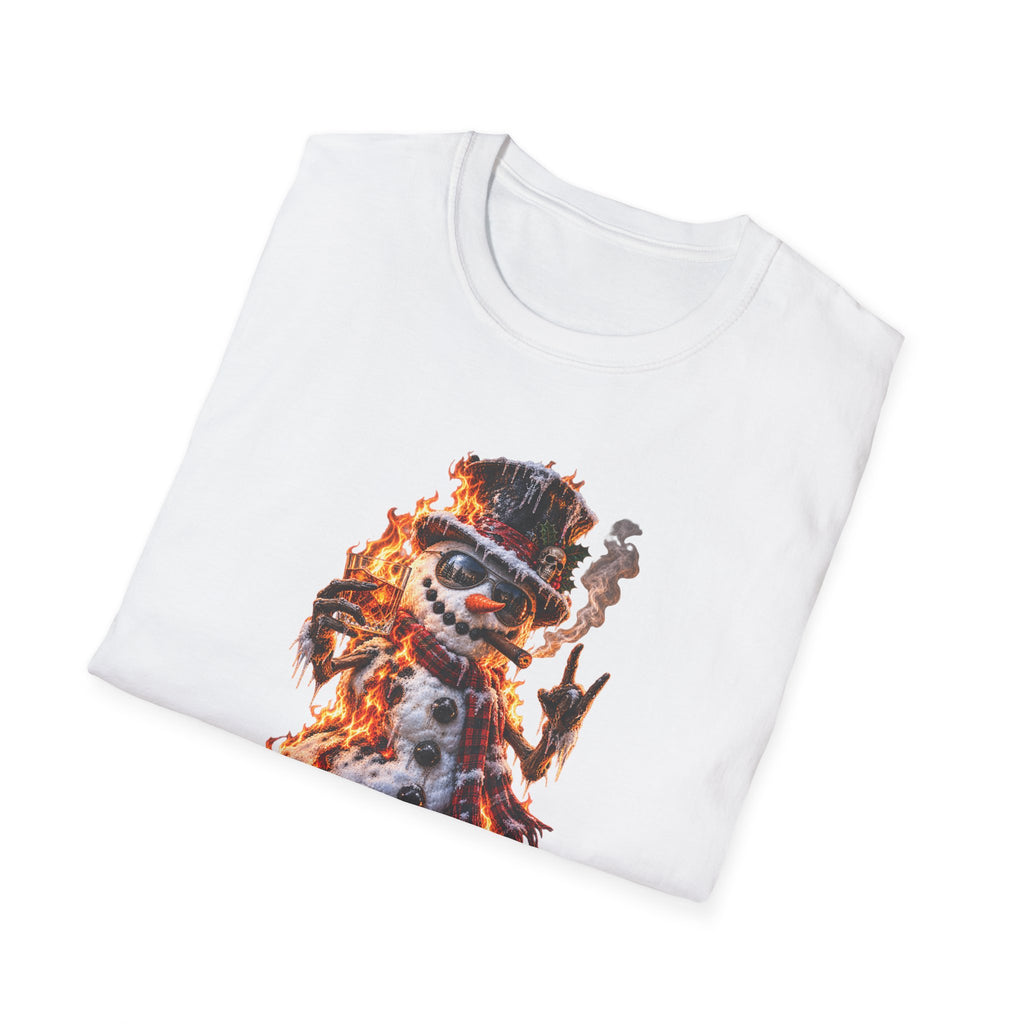 Burning Snowman
