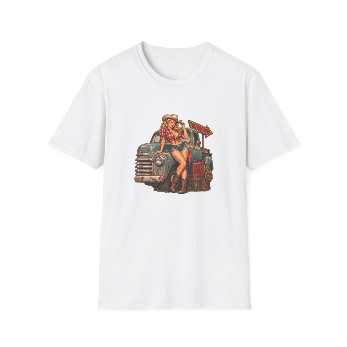 Vintage Truck Girl