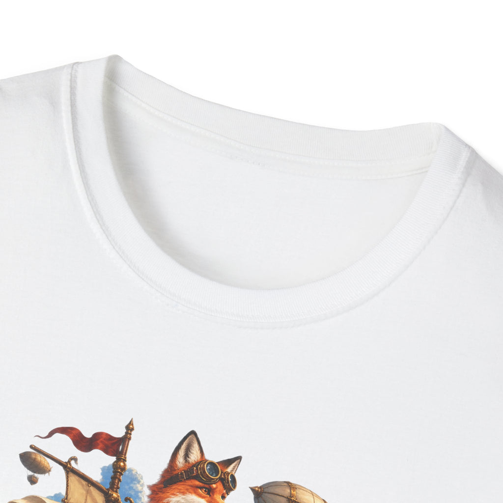 Steampunk Fox Airship Pilot