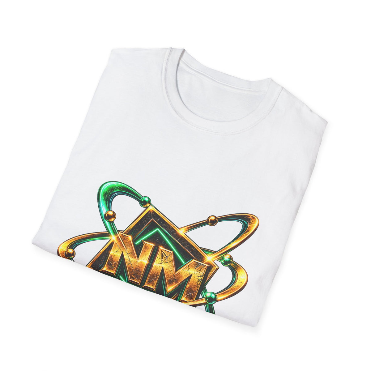 Atomic Emblem T-Shirt — Unisex Softstyle T-Shirt
