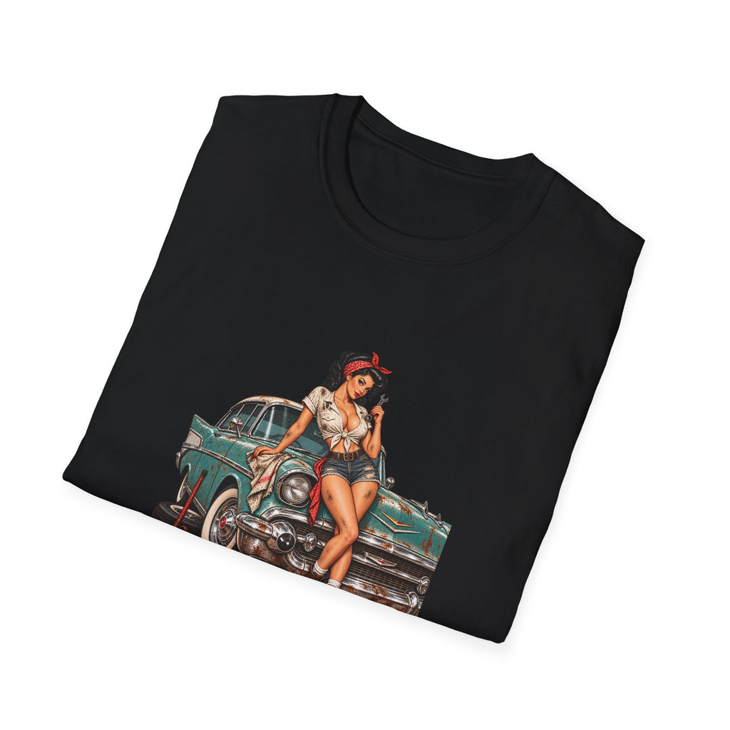 Retro Mechanic Pin Up