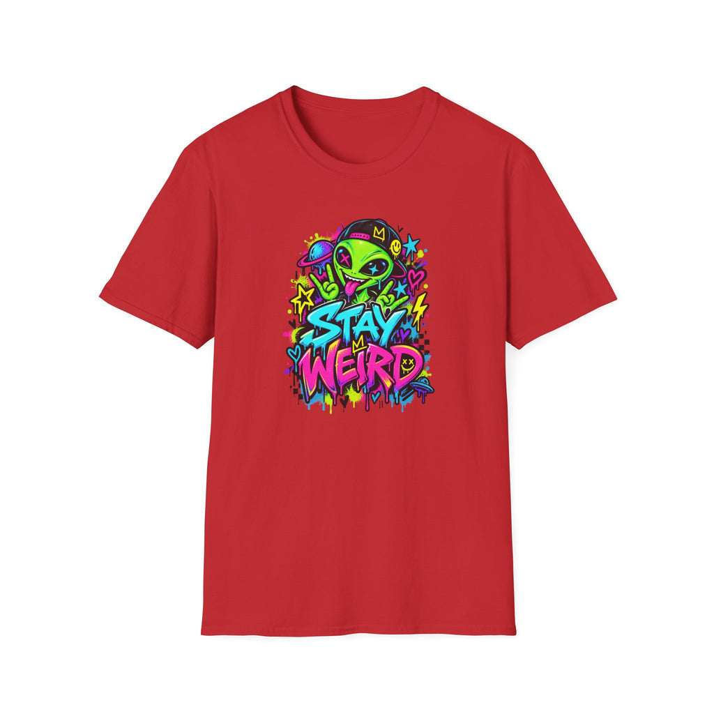 Stay Weird Alien Graphic Tee