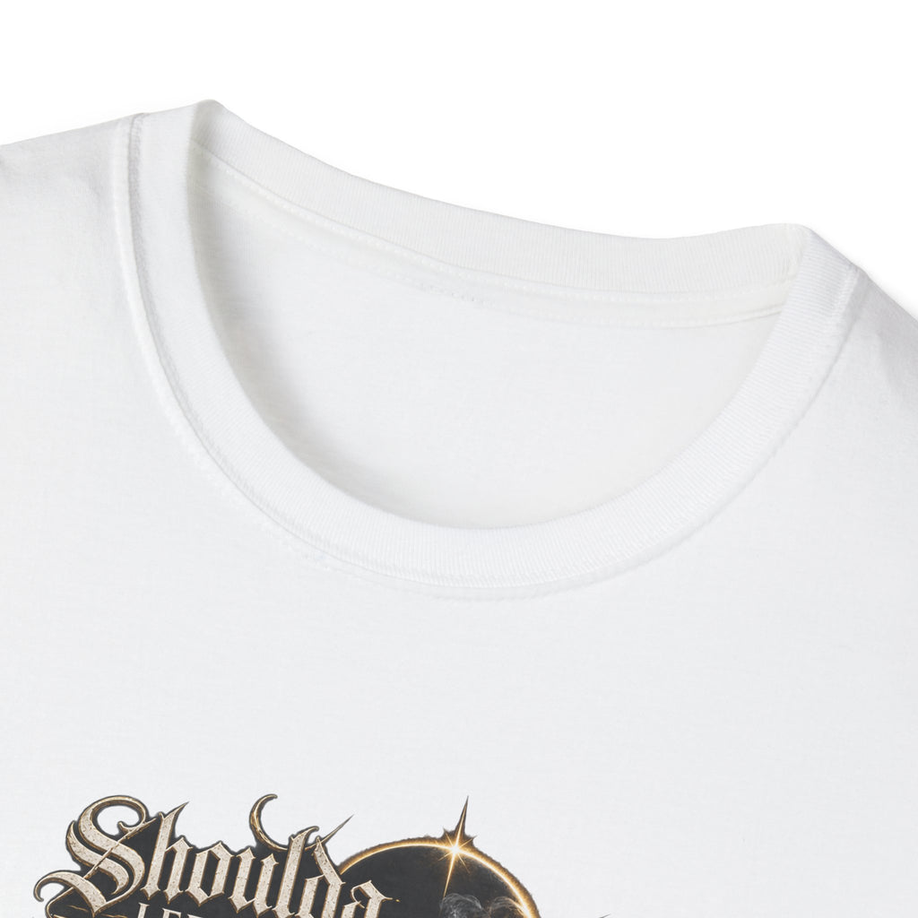 Dark Typography Graphic Shirt