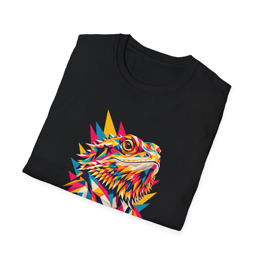 Geometric Lizard Head