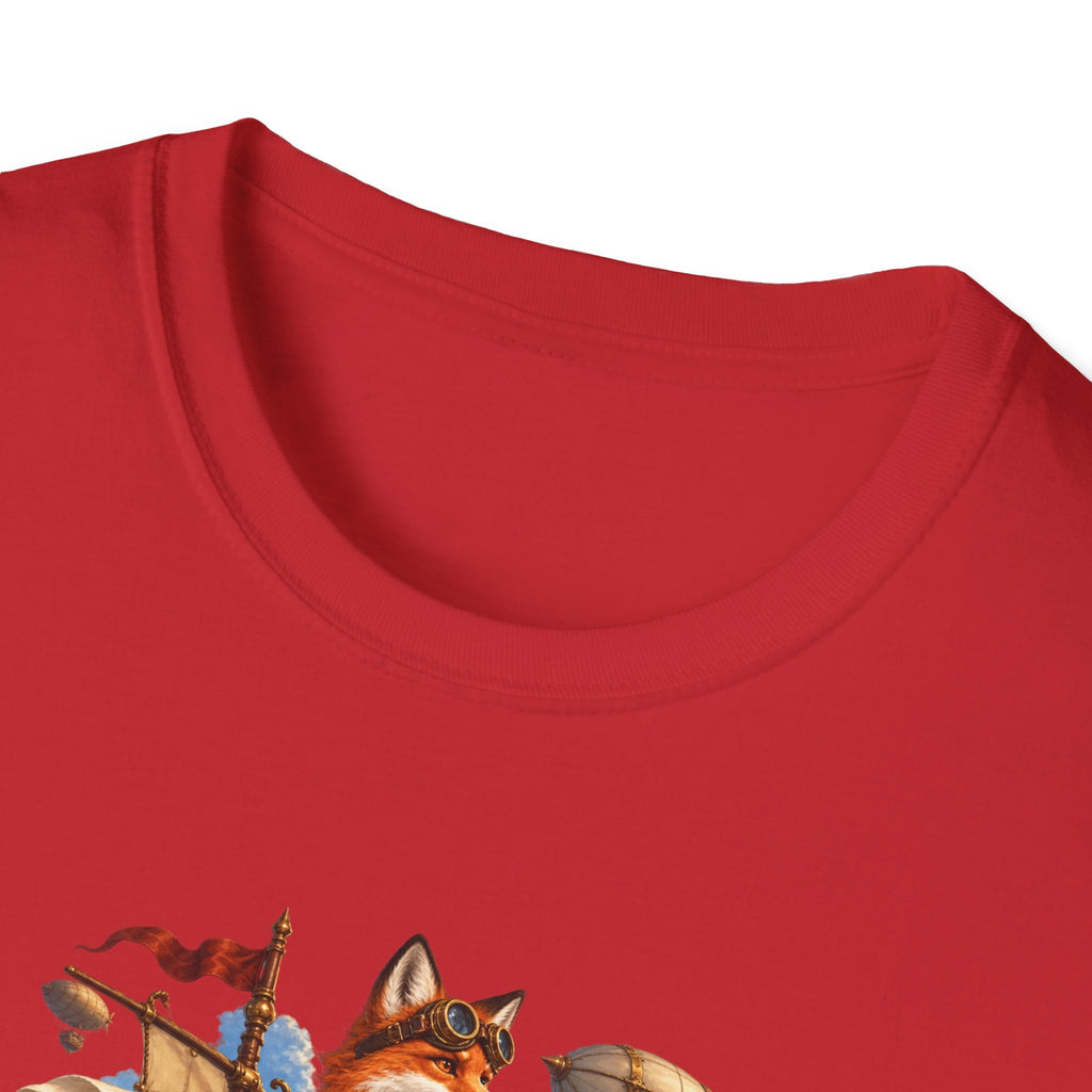 Steampunk Fox Airship Pilot