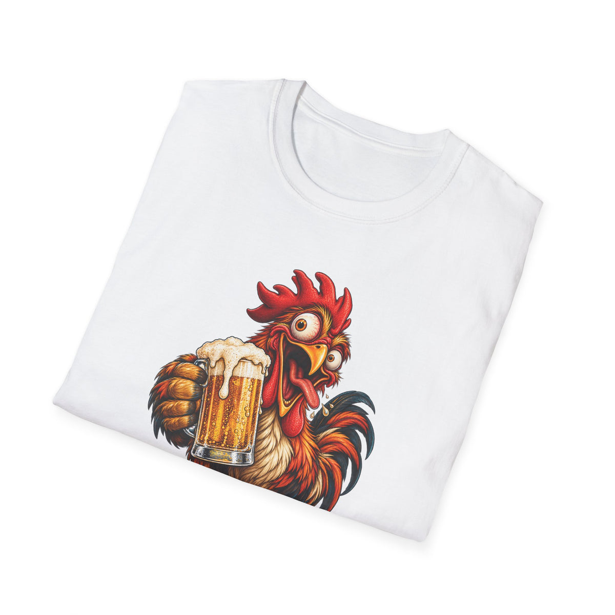 Rooster with Beer Mug