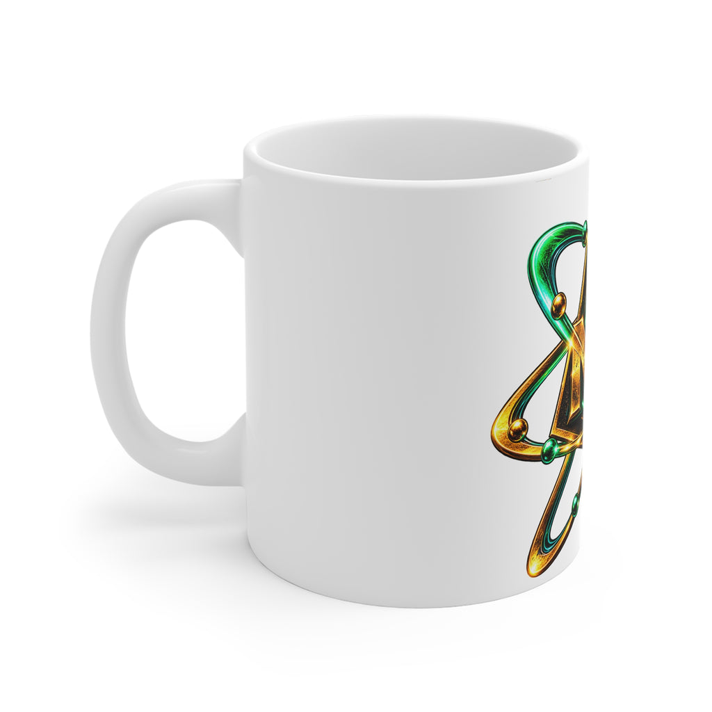 Atomic Emblem Mug — 11oz White Mug