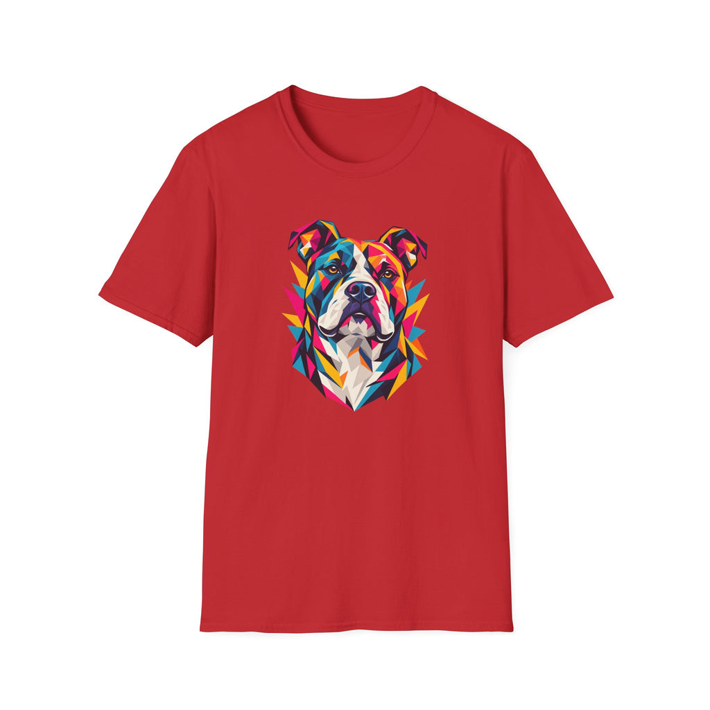 Geometric Dog Portrait