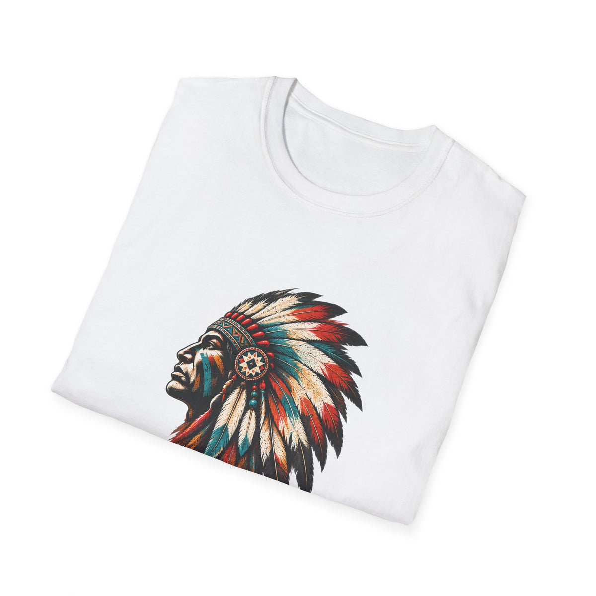 Native American Headress Portrait