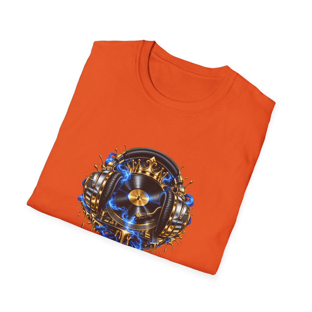 DJ Crown Headphones Vinyl