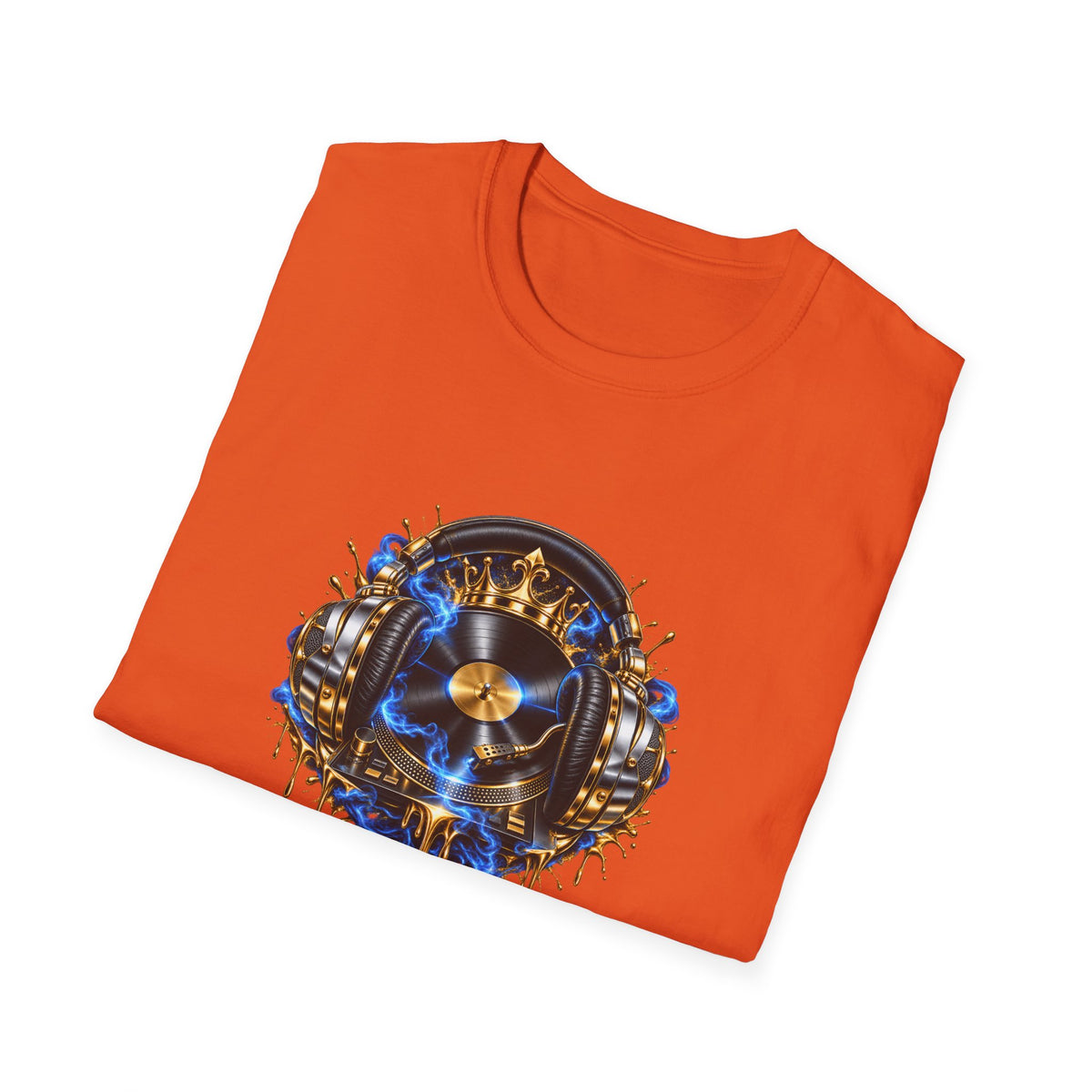DJ Crown Headphones Vinyl