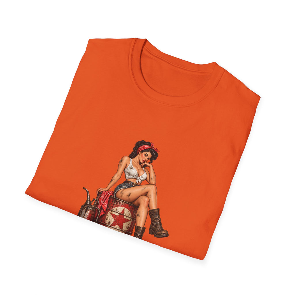 Vintage Pin-Up Illustration