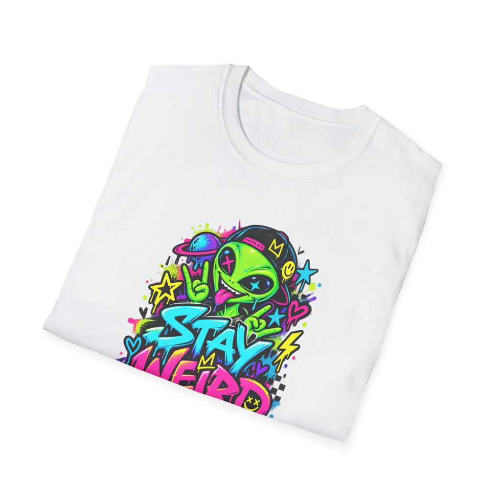 Stay Weird Alien Graphic Tee