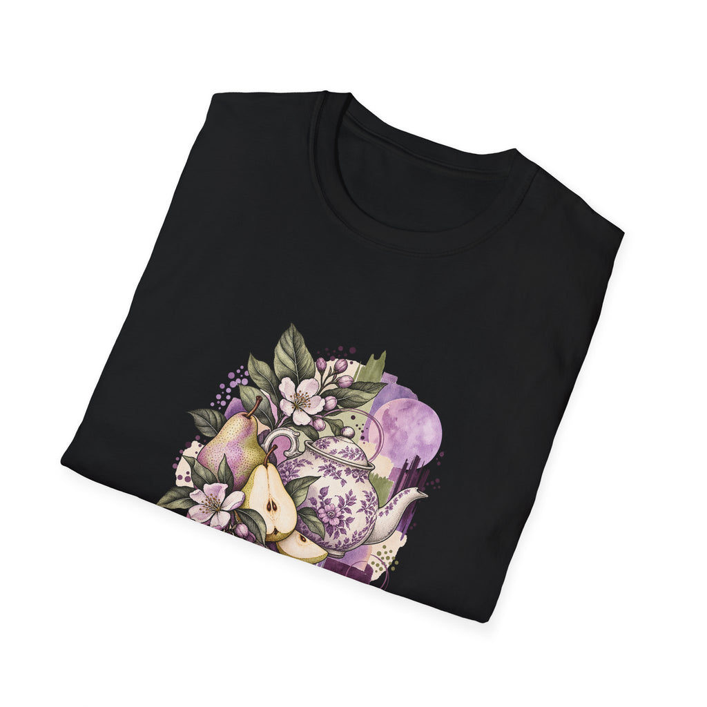 Floral Teapot & Pears