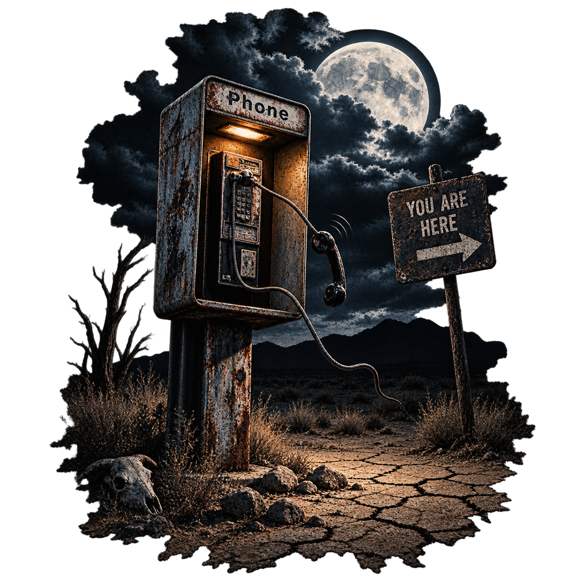 Abandoned Phone Booth