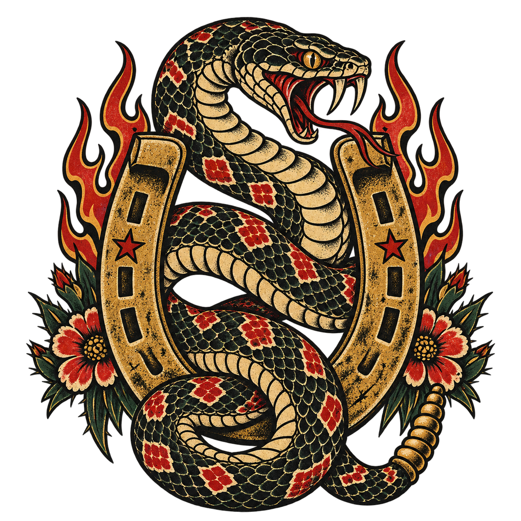 Snake and Horseshoe
