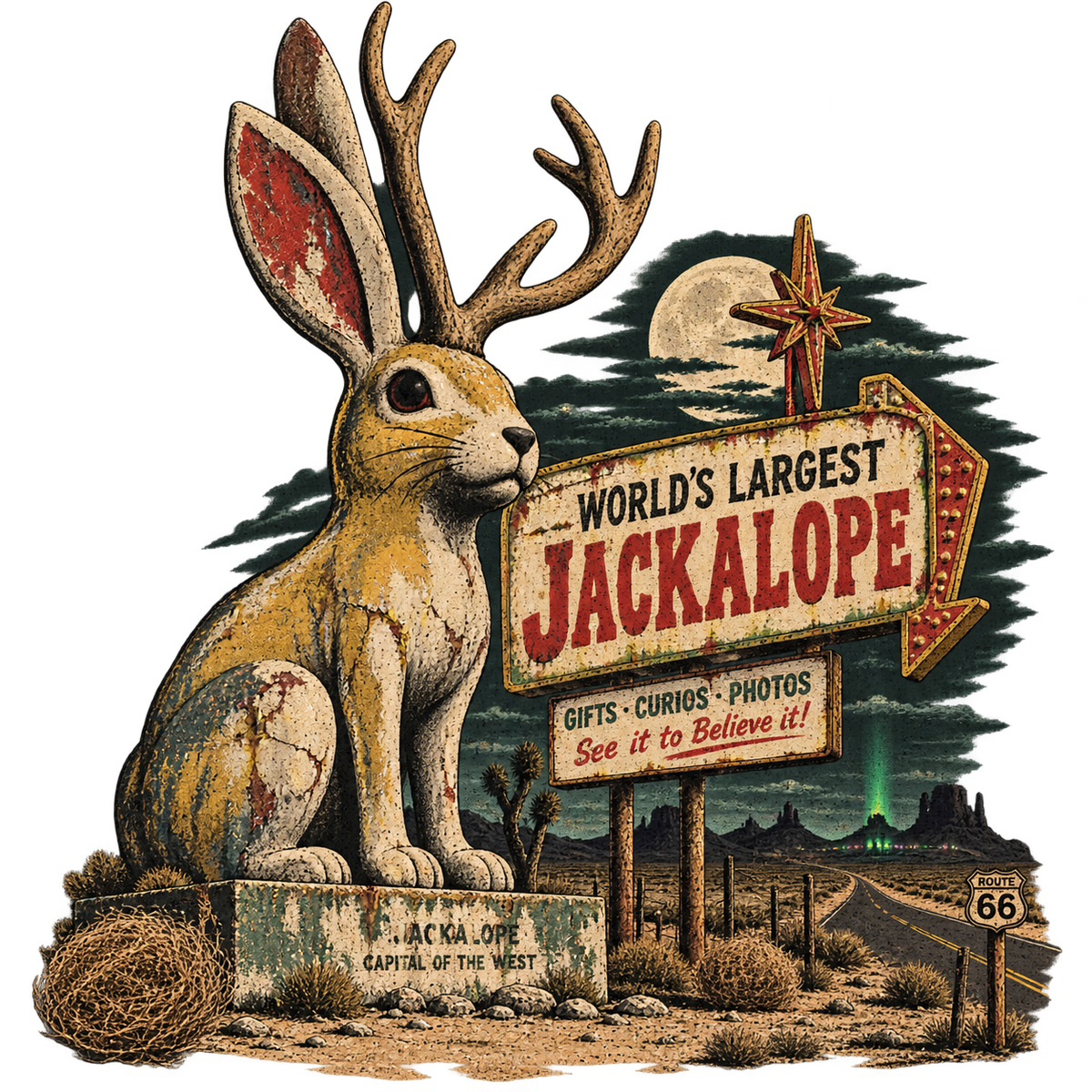 World's Largest Jackalope