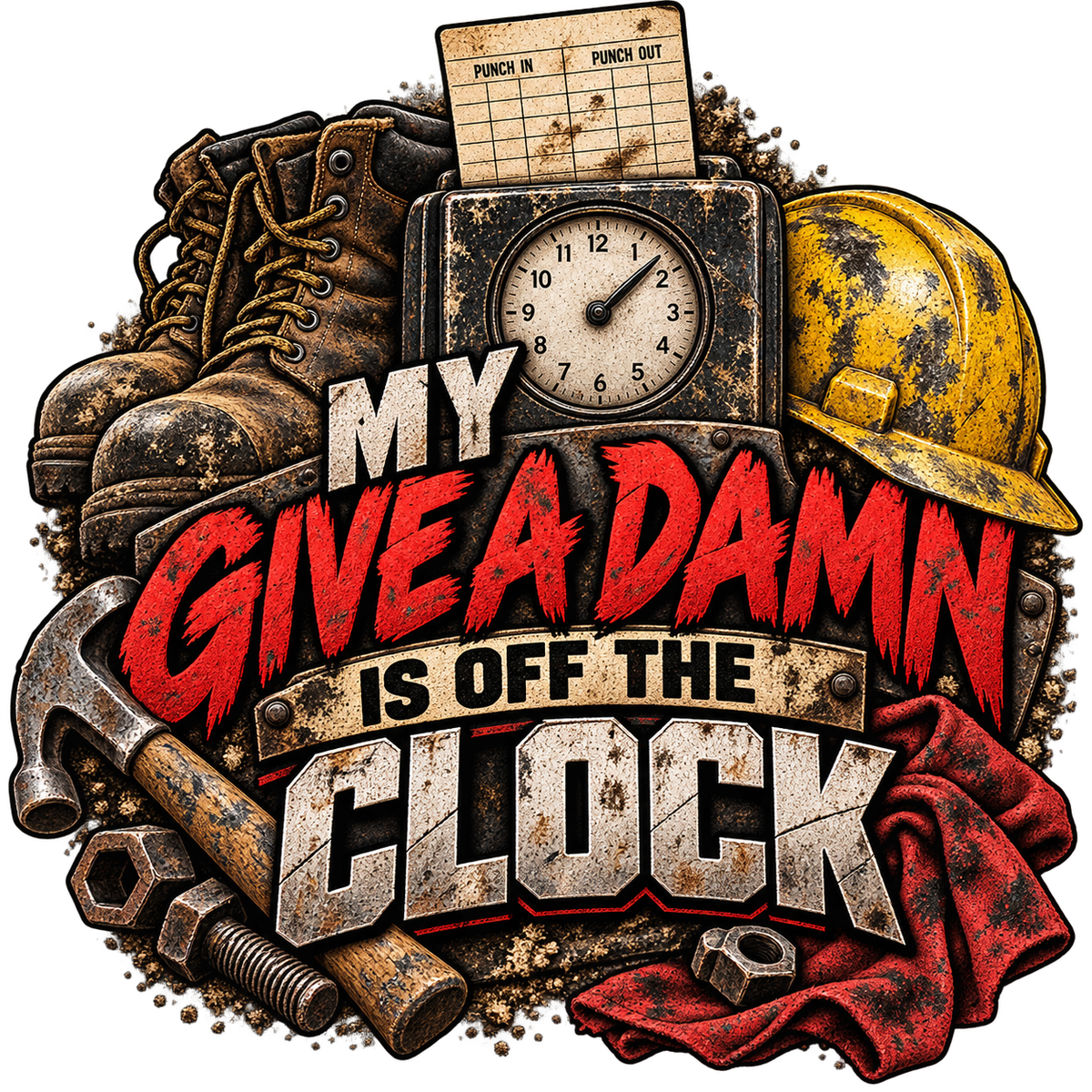 My Give A Damn Is Off The Clock