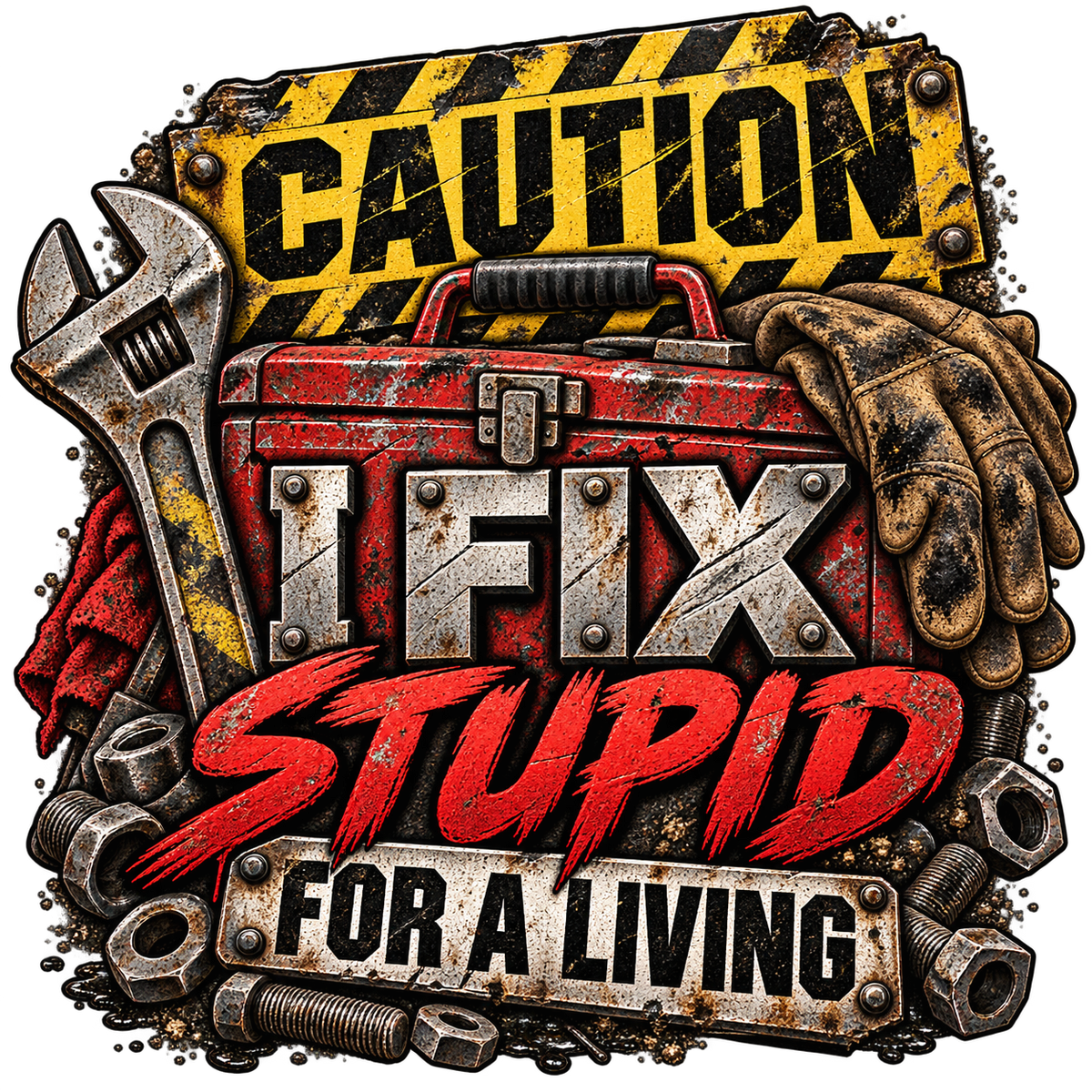 Caution: I Fix Stupid For A Living